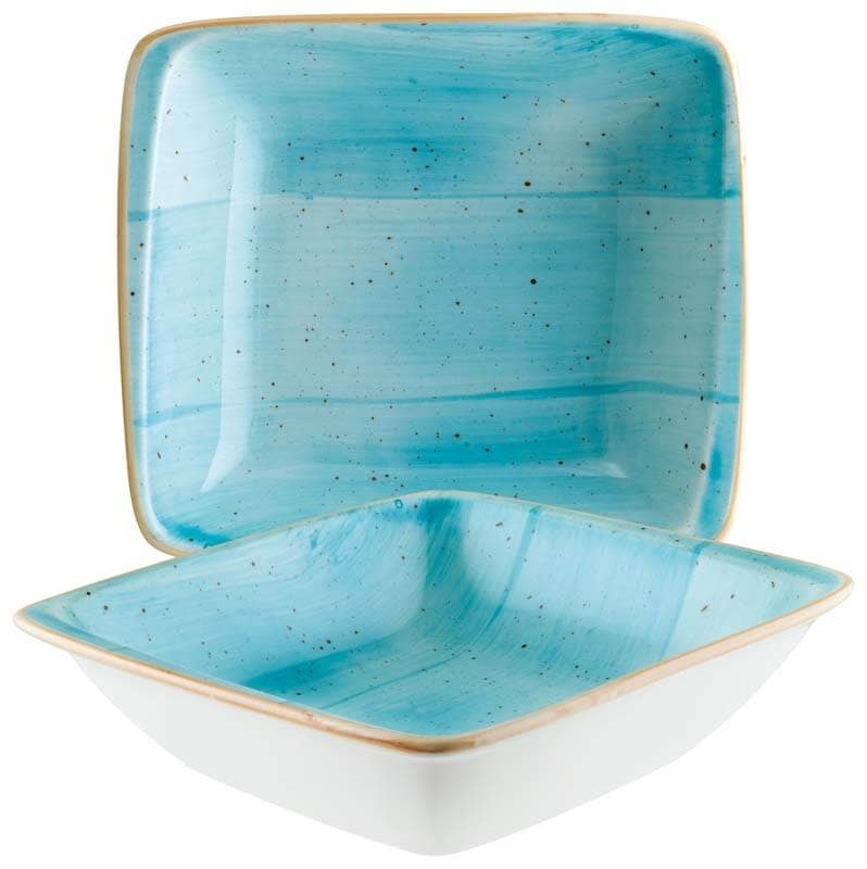 Bonna Aura Aqua Moove Teller tief 19x17cm türkis - 12 Stück