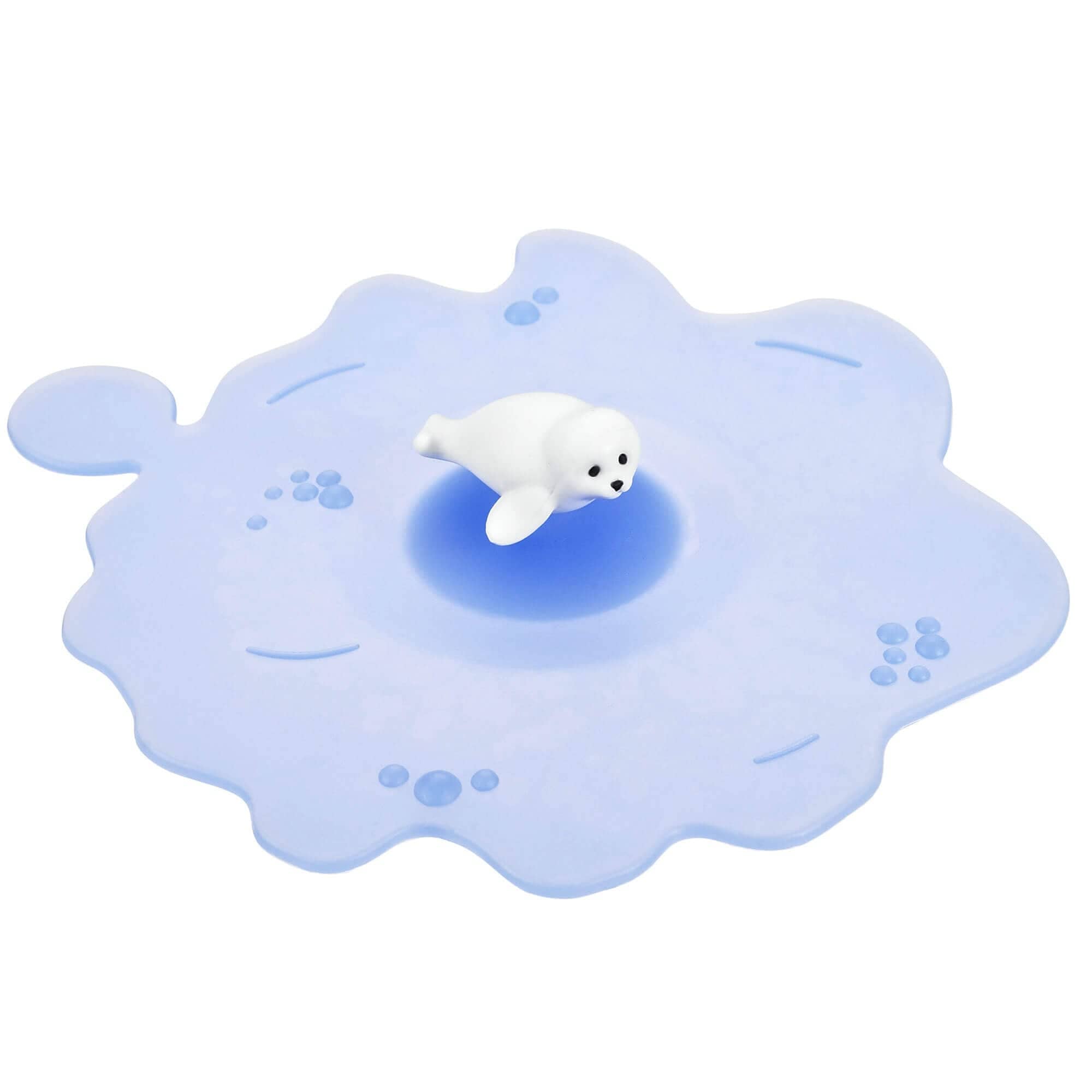 Tapa de cristal de silicona, Lurch - foca (10,5 cm)