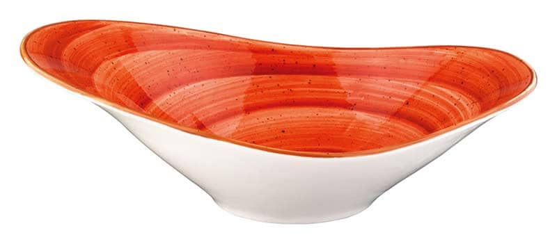 Bonna Aura Terracotta Stream Bowl 10x7,5cm, 4,5cl orange - 24 pcs.