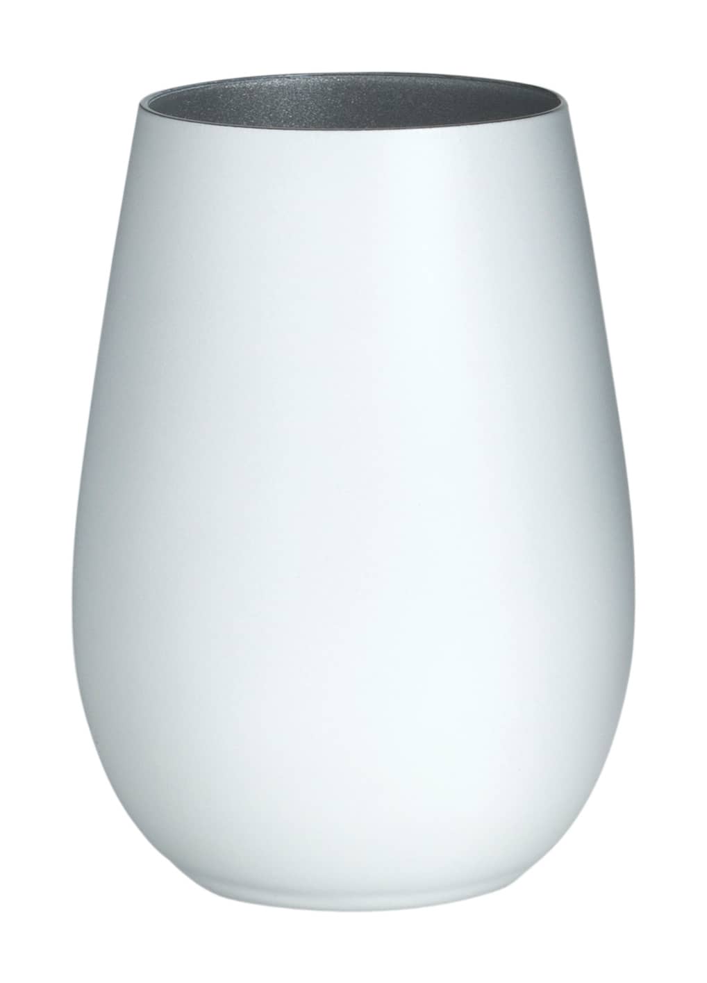 Gobelet, blanc mat/argent, Elements Stölzle - 465ml (6 pcs.)