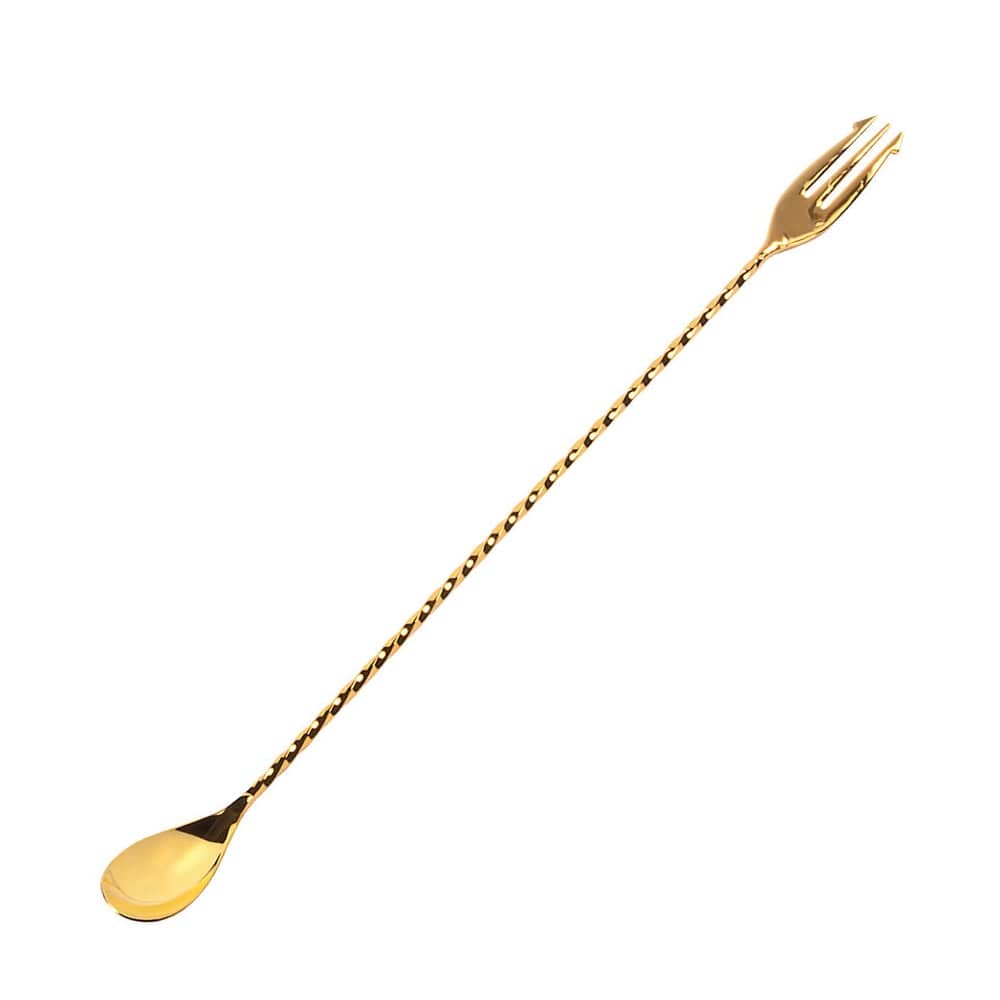 Bar spoon Japan, gold-colored - 33cm