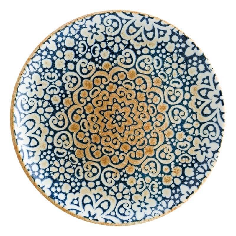 Bonna Alhambra Gourmet Plate 25cm blue - 12 pcs.