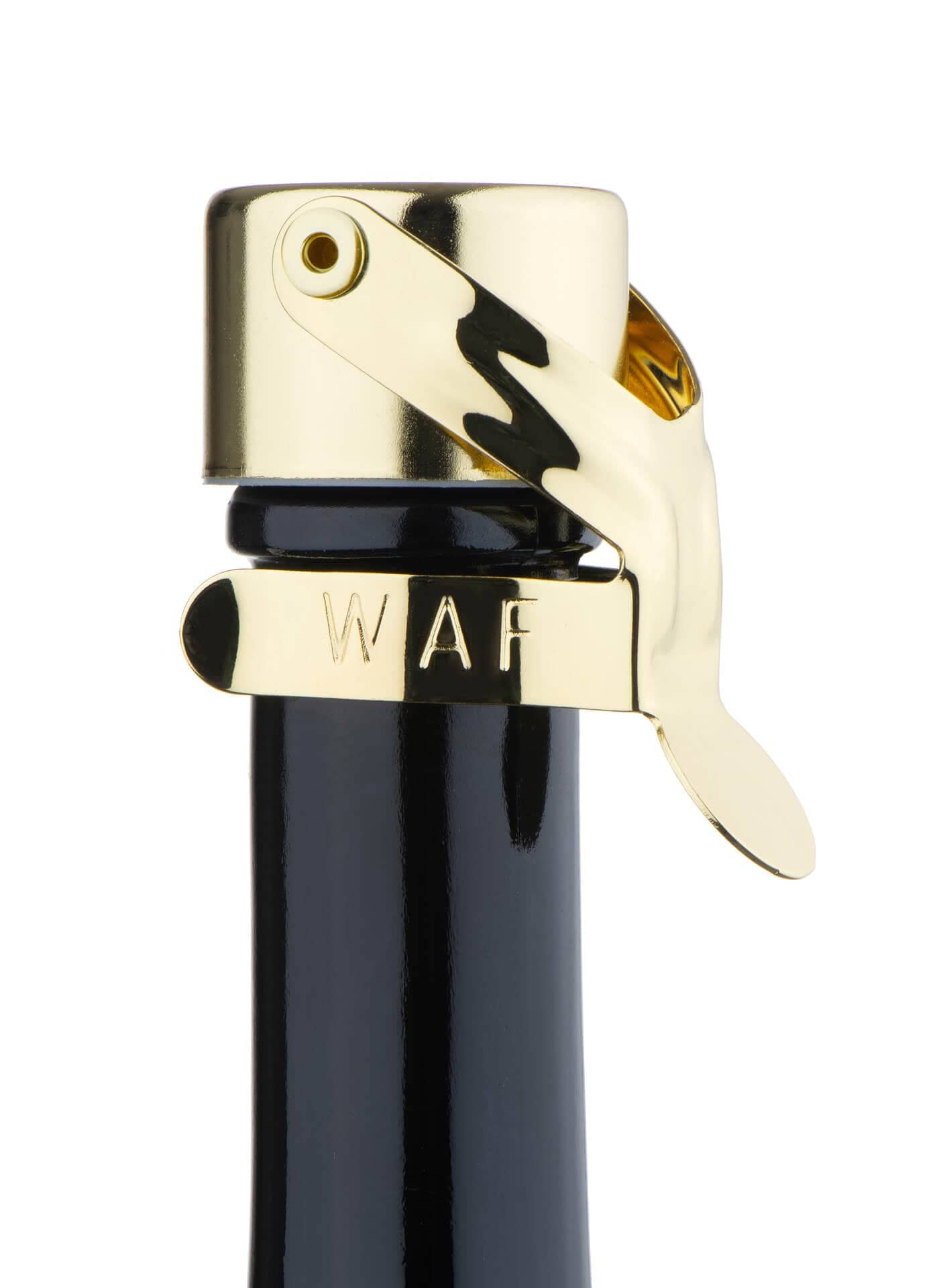 Champagne Bottle Stopper, Prime Bar - gold-colored