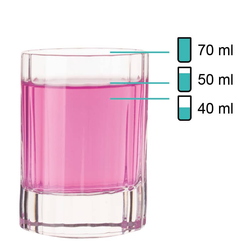 Shot glass Bach, Luigi Bormioli - 70 ml (1 pc.)