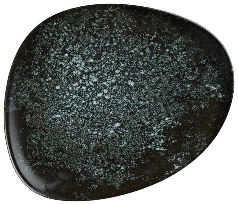 Bonna Cosmos Black Vago Plato llano 24 cm negro - 12 ud