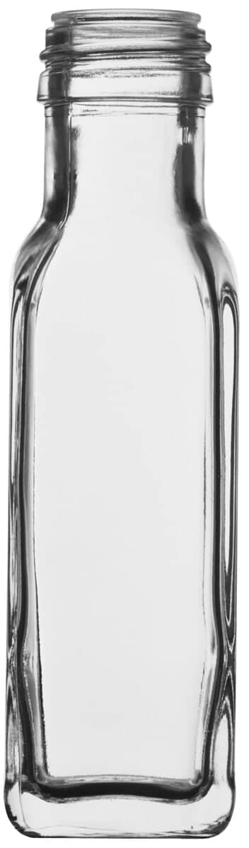 Botella de vidrio angular - 100 ml