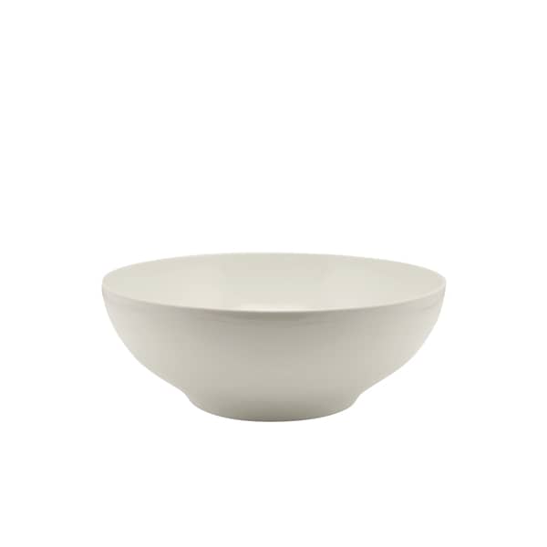 Round Buffet Bowl, White Melamine - 8,6l / 35,5cm