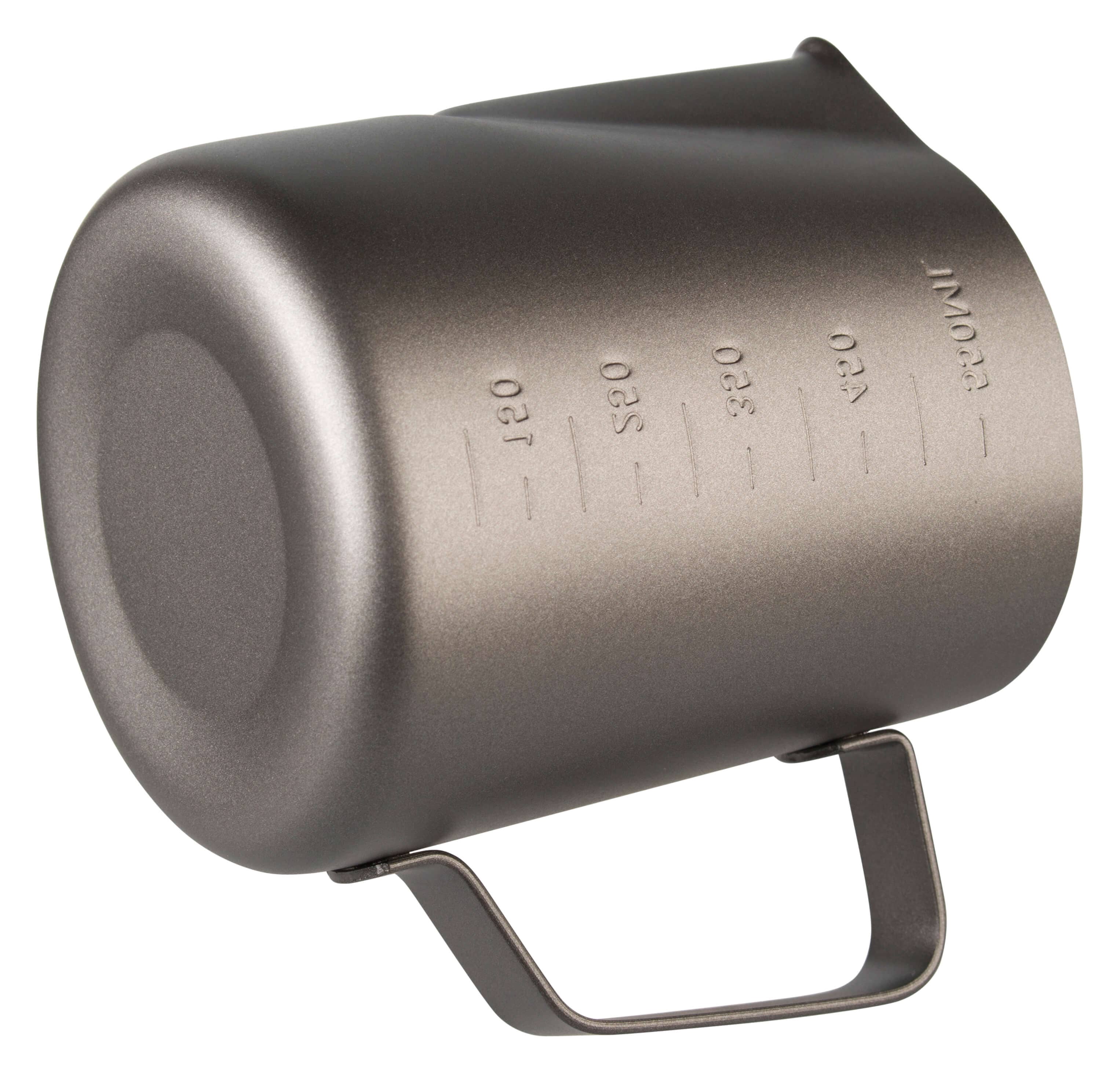 Jarra para leche con graduación, acero inoxidable - 600 ml