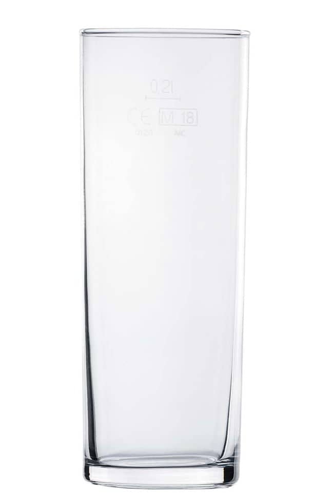 Vaso para cerveza Kölsch 24,5 cl 0,2 l marca calibrada - (700320B) (12 uds)