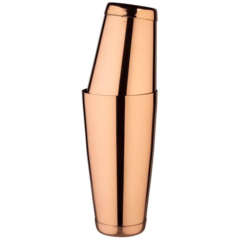 Tin in Tin Shaker avec capuchon de fond, Prime Bar - couleur cuivre (850 ml)