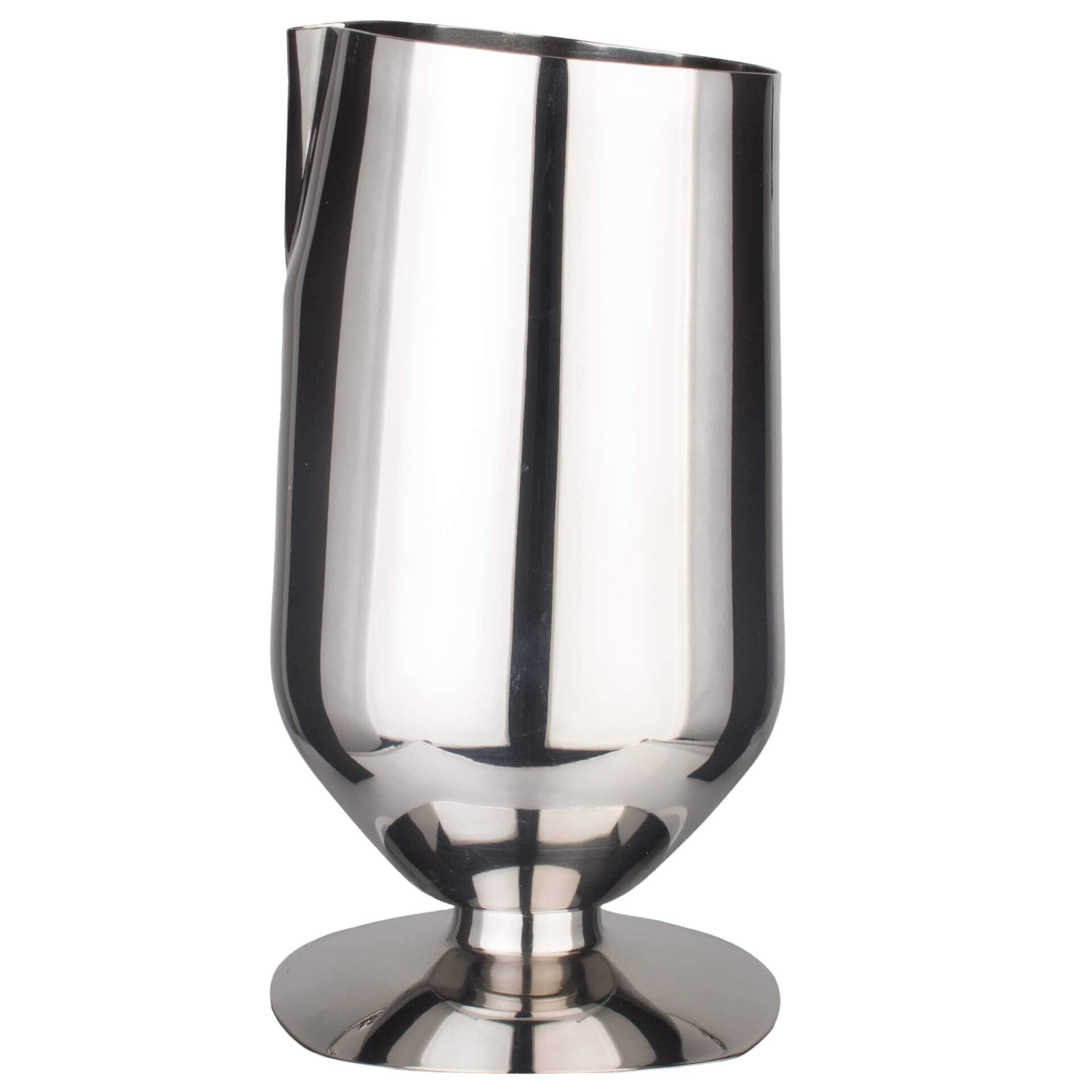 Rührglas / Rührbecher Edelstahl mit Standfuß - 800 ml