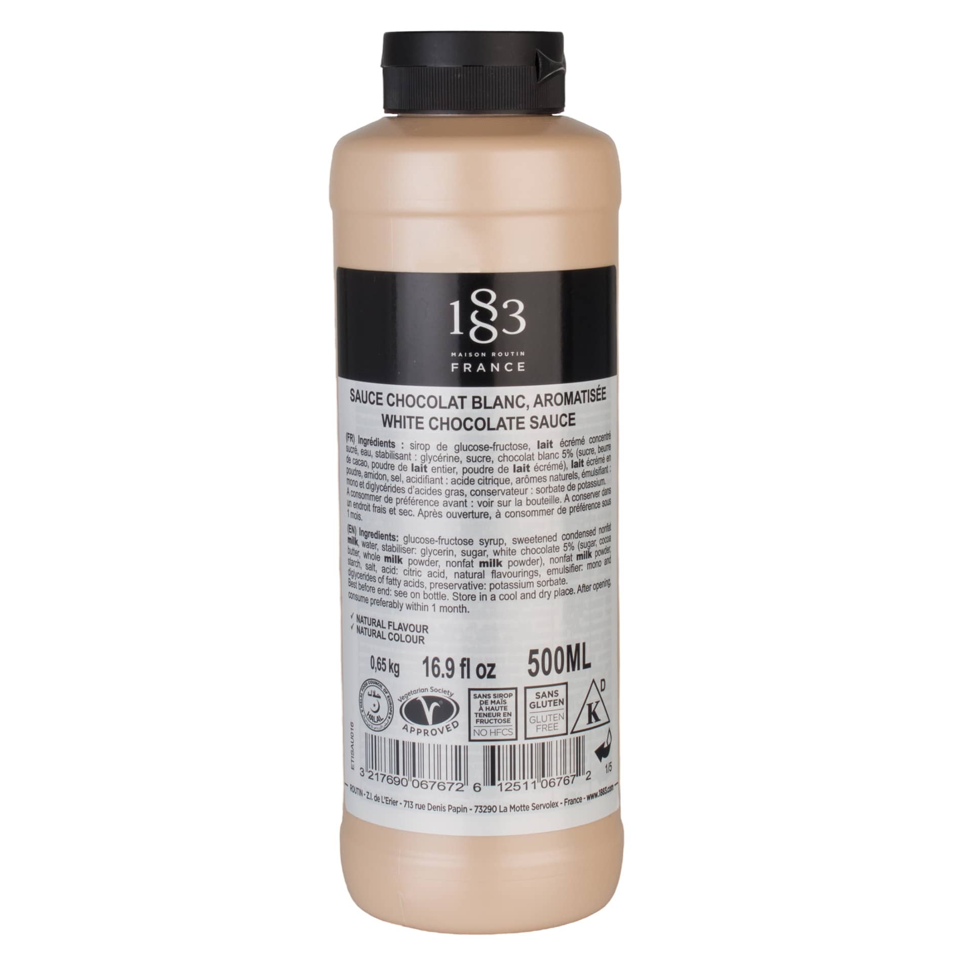 White Chocolate Sauce - Maison Routin 1883 (500 ml)
