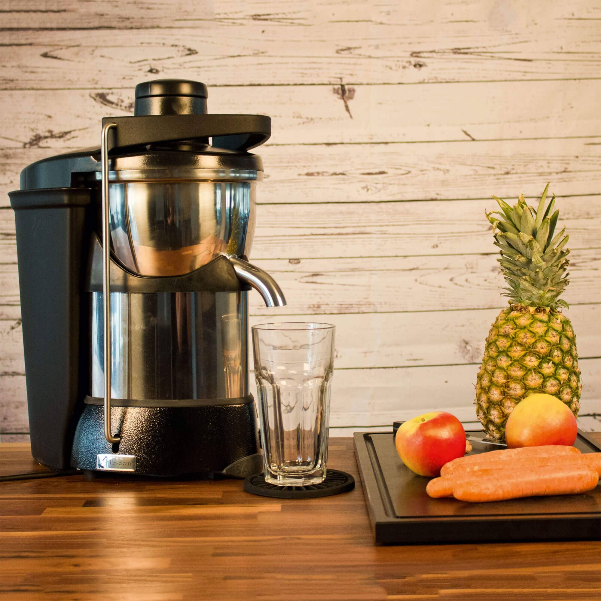 Licuadora para frutas, Santos Juicer 50, 800 vatios, 7,5 litros - negro