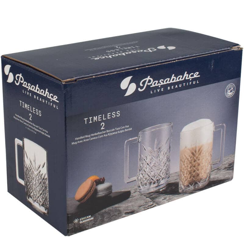 Handled mug Timeless, Pasabahce - 310ml (2 pcs.)