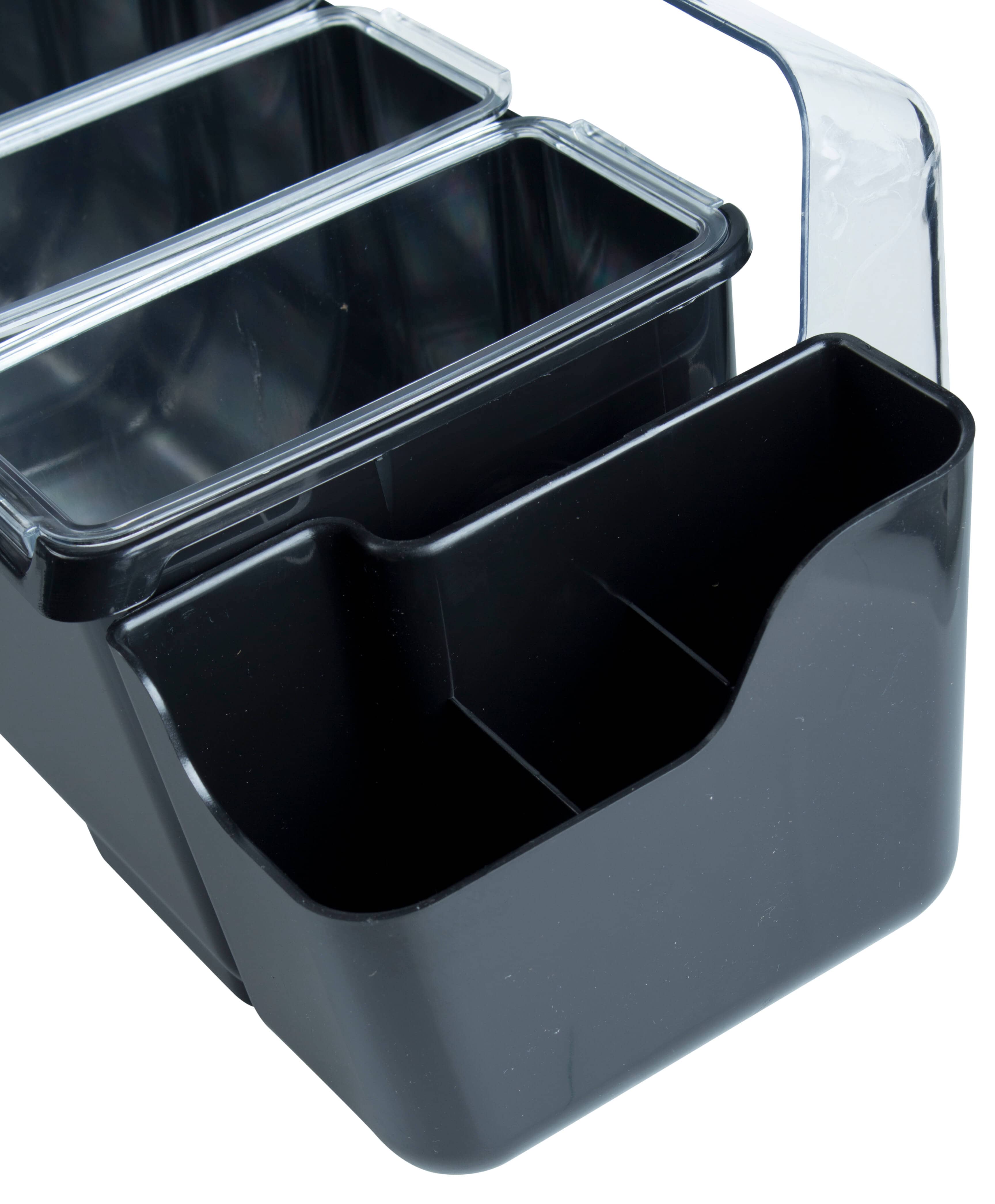 Condiment holder Prime Bar Premium - 6 containers (0,9l) + 2 straw containers