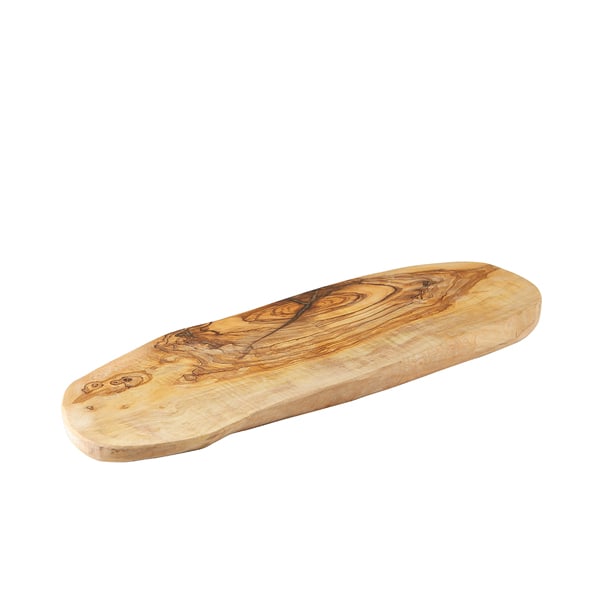 Olive Wood Rustic Platter - approx. 45x13cm