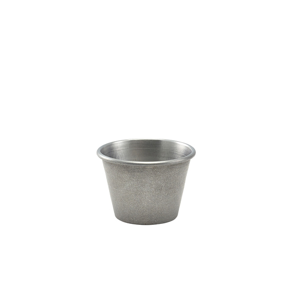 Dipschale, Edelstahl vintage - 71ml (24 Stk.)