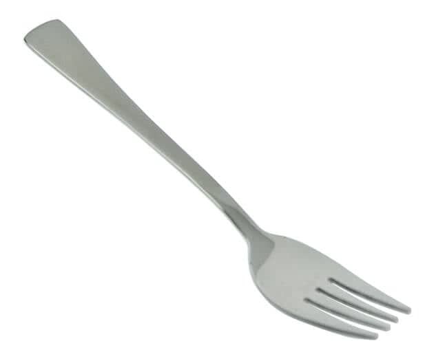 Cubertería - Serie 600, tenedor de menú (18/10)