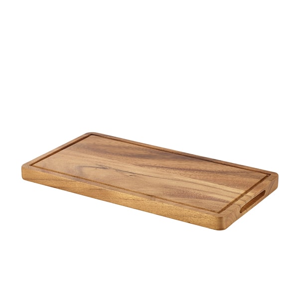 Tabla de madera / tabla para servir Madera de acacia - 32,5 x 17,5 x 2 cm (GN 1/3)