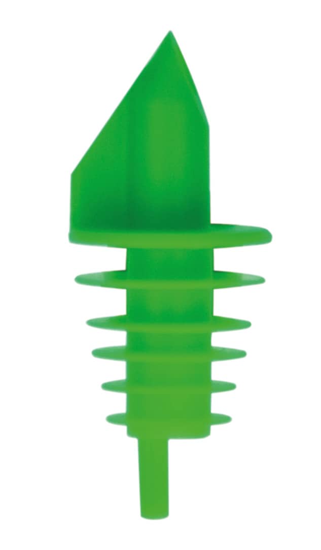 Vertedores, plástico, mediano - Verde neón