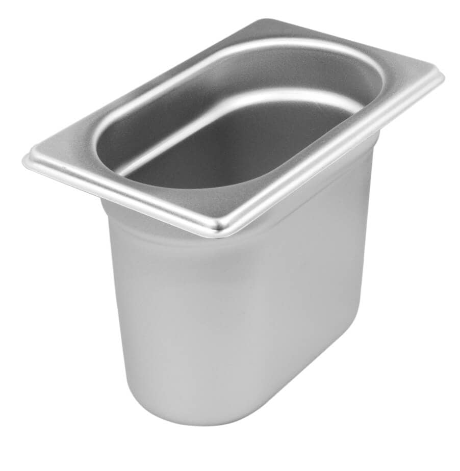 Gastronormbehälter 100mm Tiefe - Edelstahl (GN 1/9)