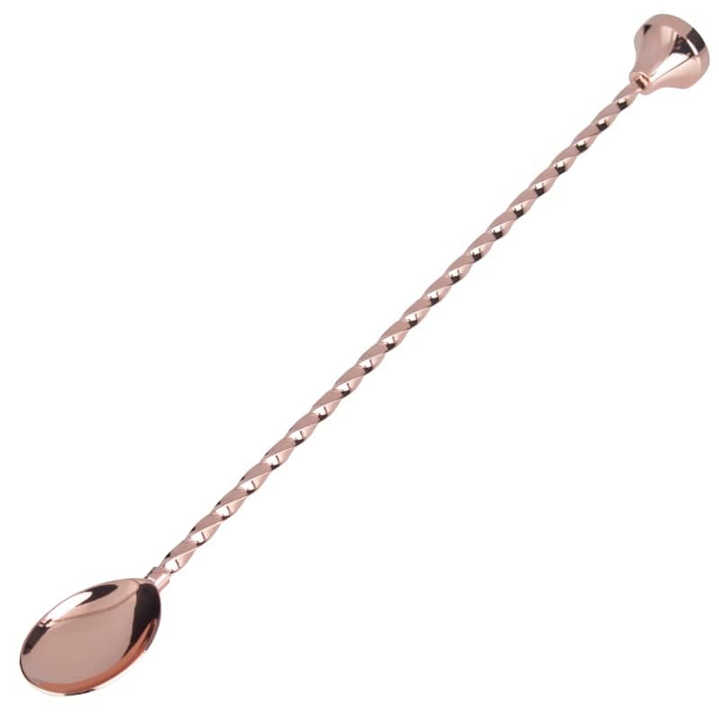 Bar spoon ProStirrer, Überbartools - copper-colored (29,7cm)