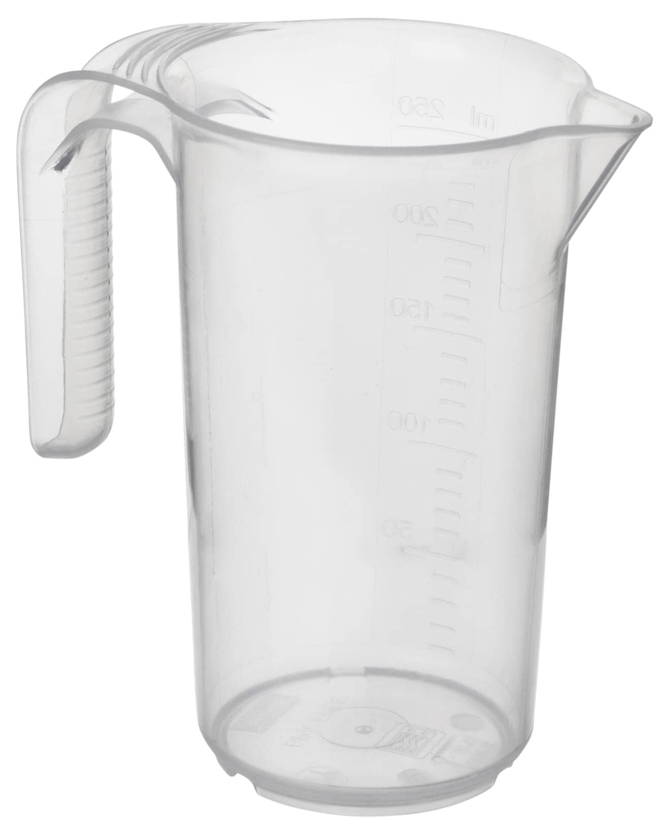 Vaso medidor apilable, PP - Graduación hasta 250 ml