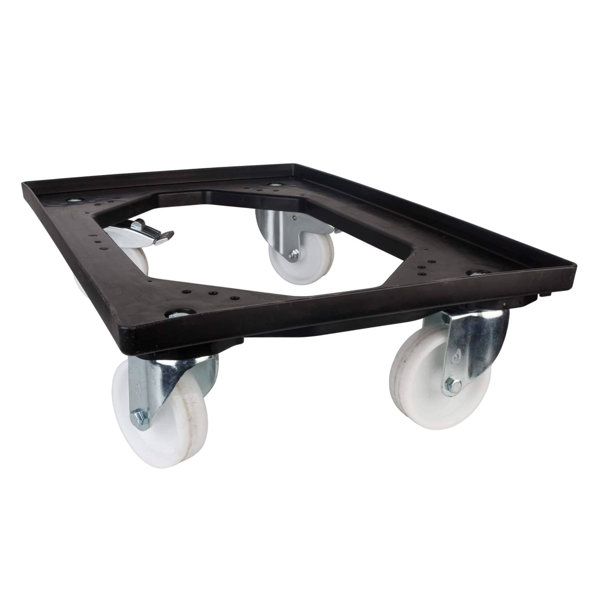 Euronorm Black Transport Trolley - 61x41x16 cm