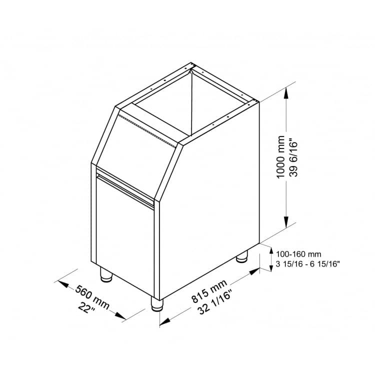 Conteneur Brema BIN 110