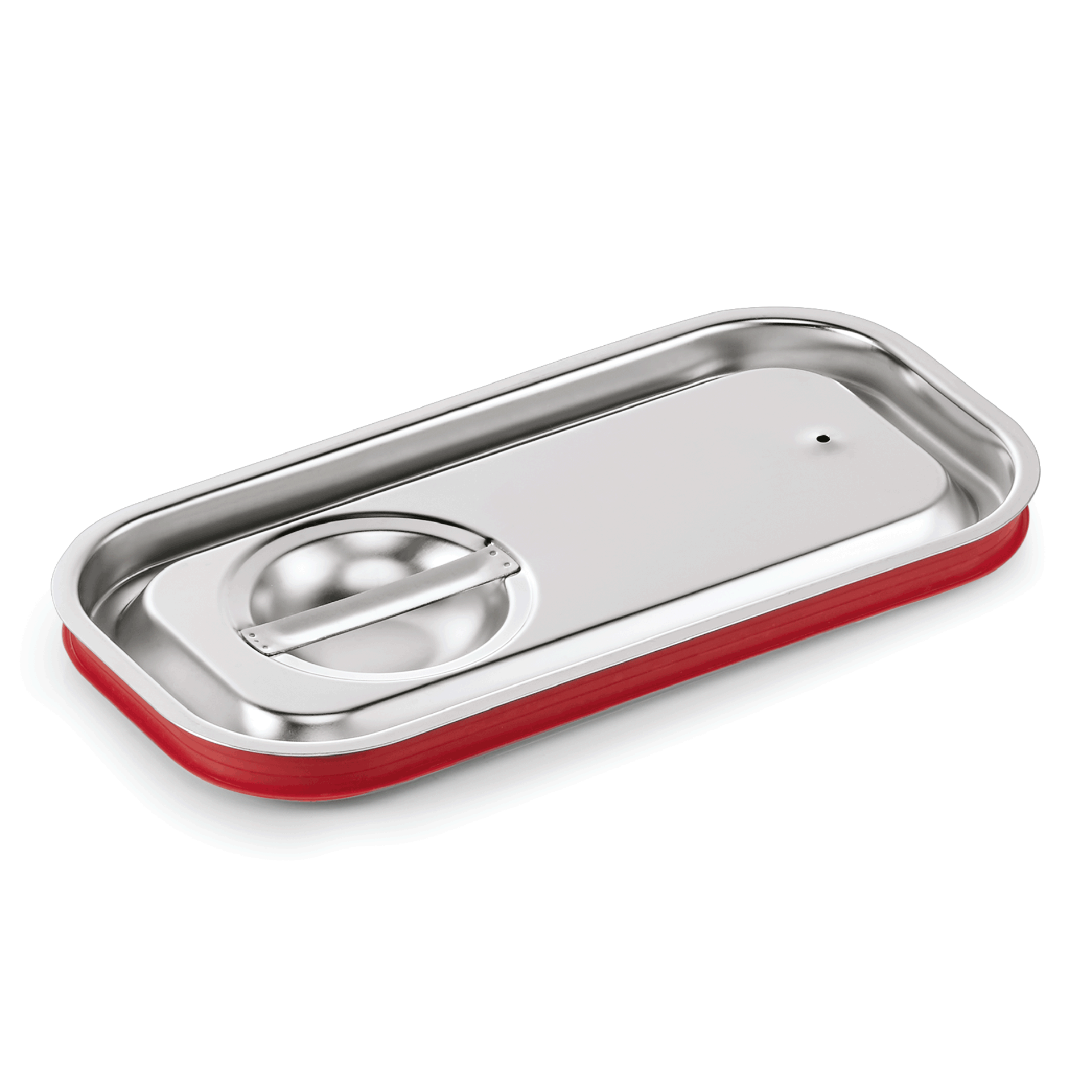GN 1/3 Couvercle de transport, joint en silicone, CNS (série GN CORE)