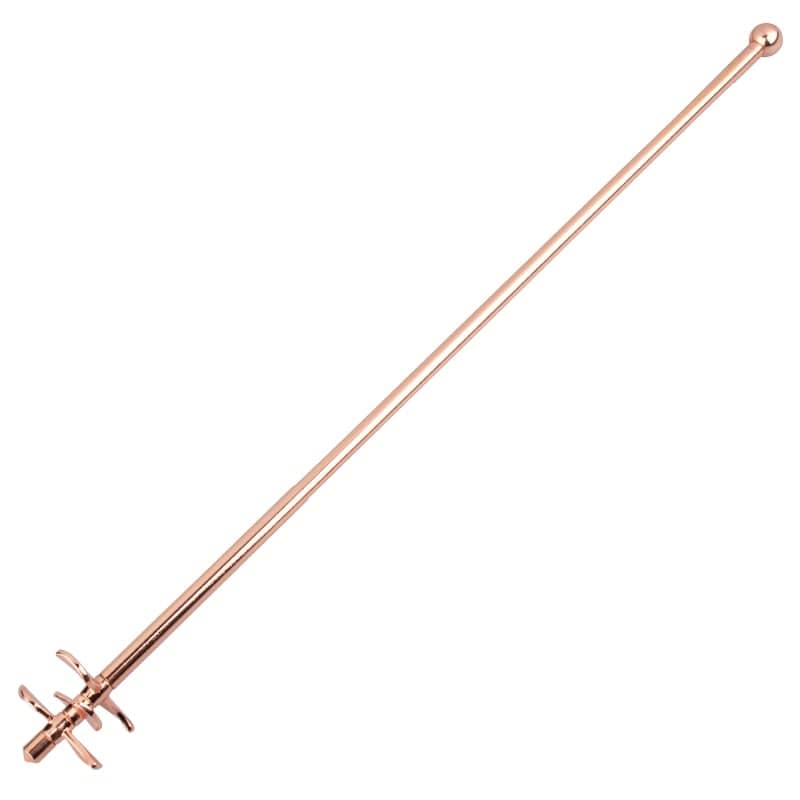 Lux Swizzlestick, kupferfarben, Überbartools - 40cm