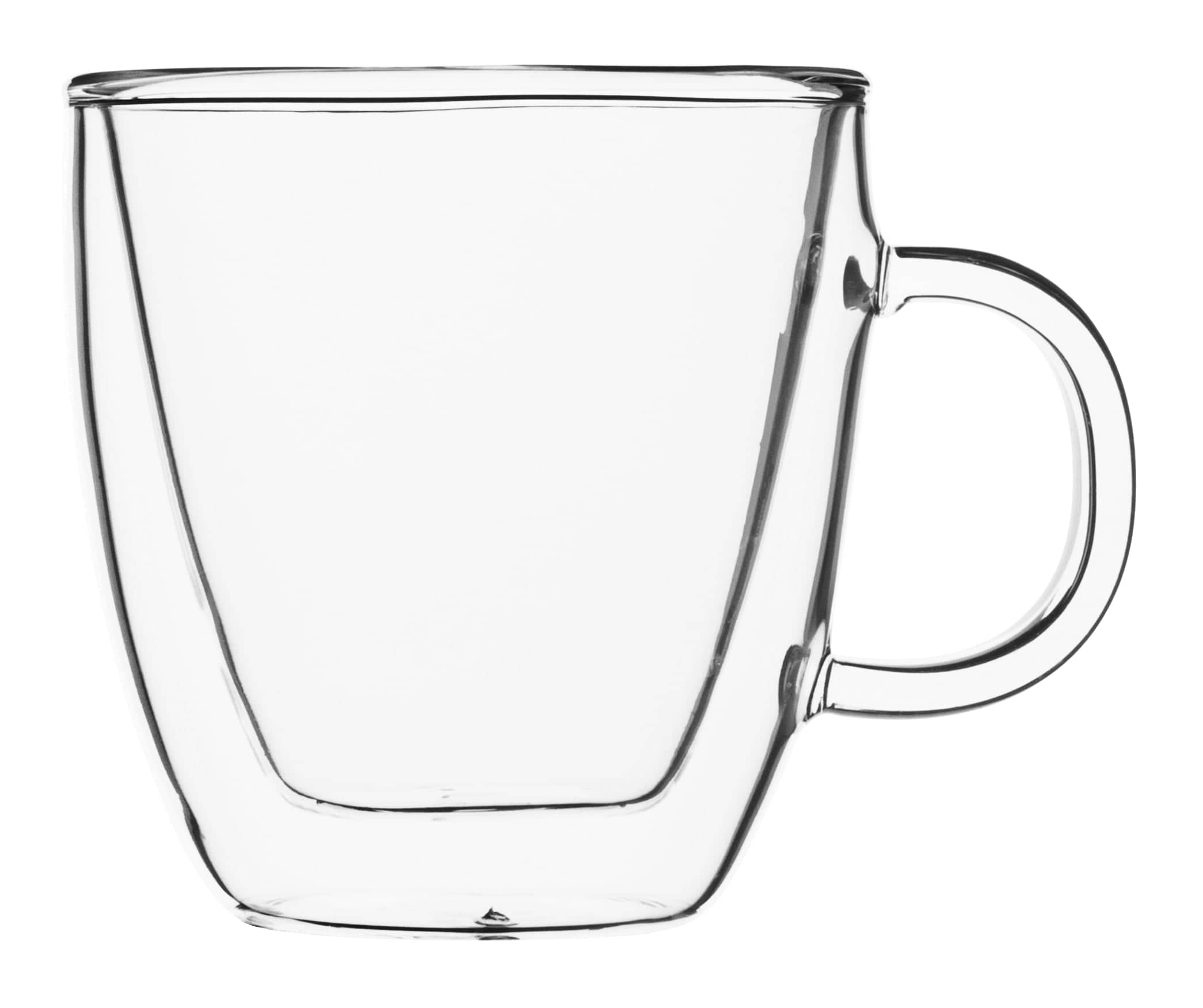 Vaso doble con asa, de doble pared, Enjoy - 0,15 l