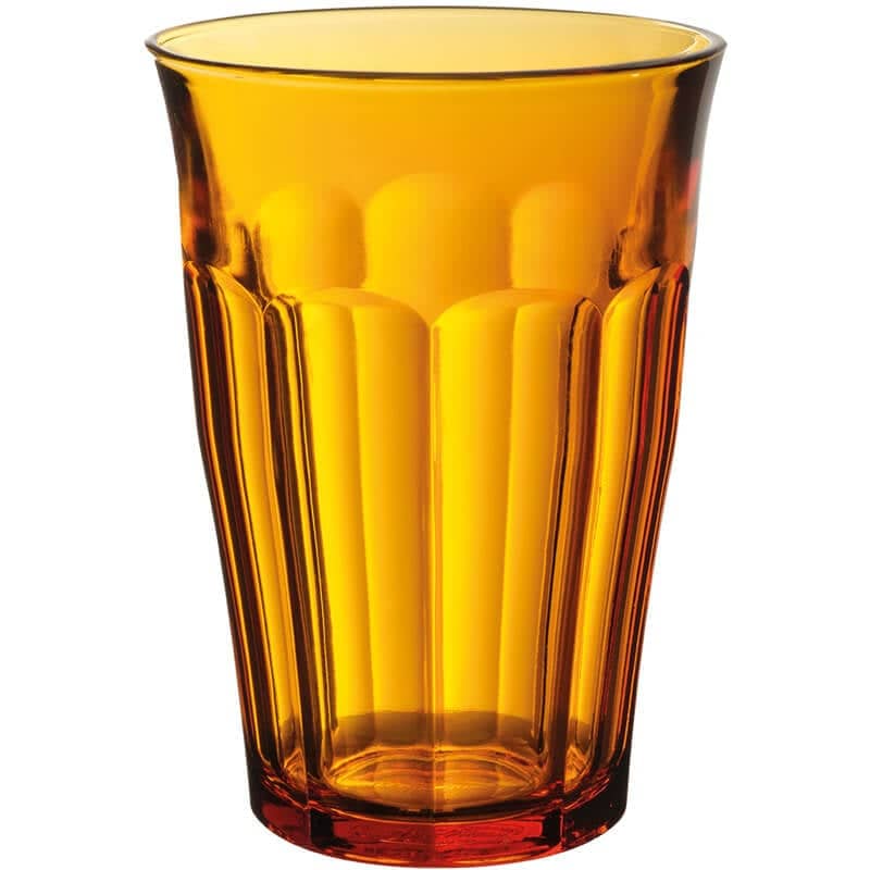 Verre à bière Picardie ambre, Duralex - 360 ml