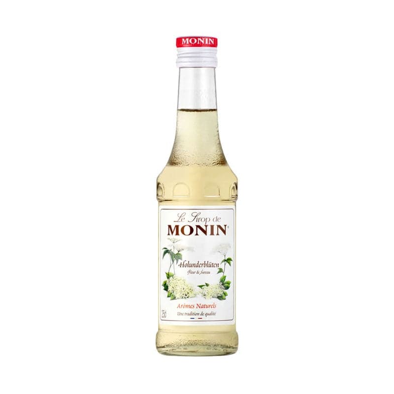 Flor de saúco - Sirope Monin botella pequeña (0,25 l)