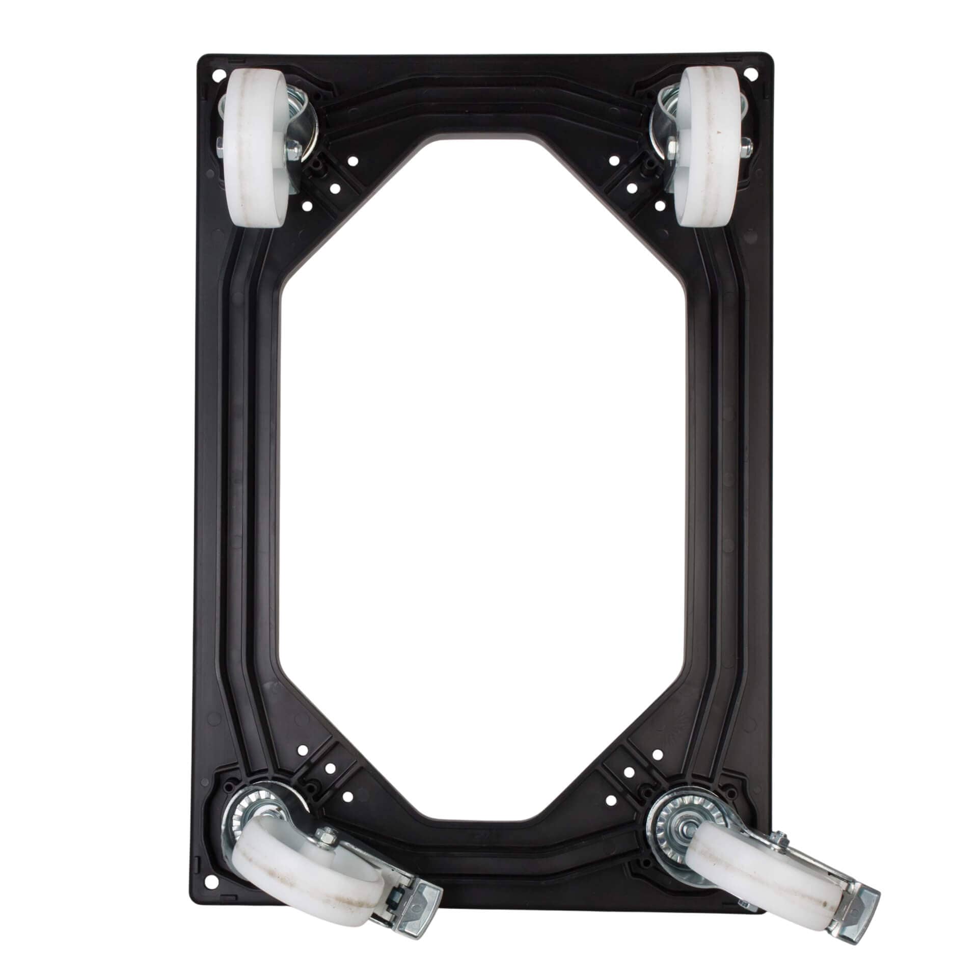 Euronorm Black Transport Trolley - 61x41x16 cm