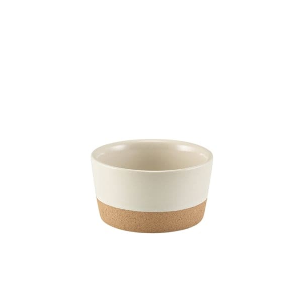 Cuenco para salsa Kava de gres blanco – 75 ml (12 uds)