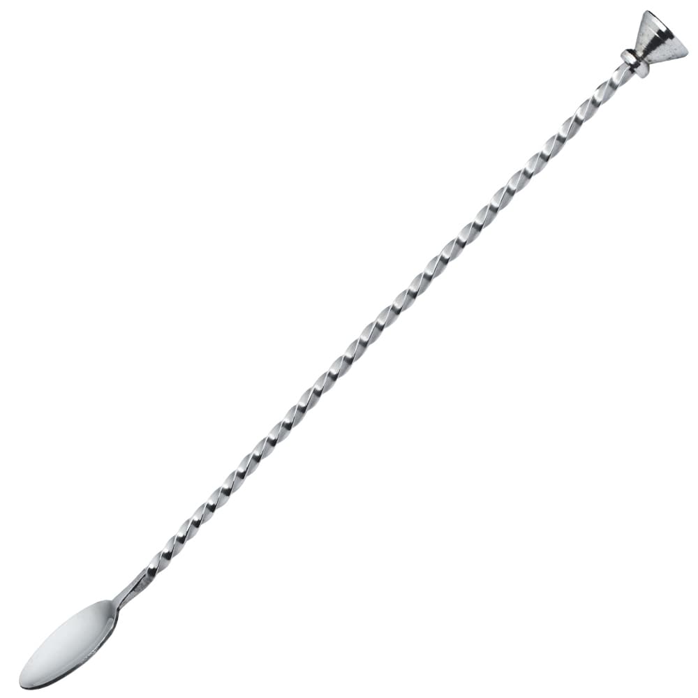 Cuillère de bar avec pilon à épices/sucre - 28cm