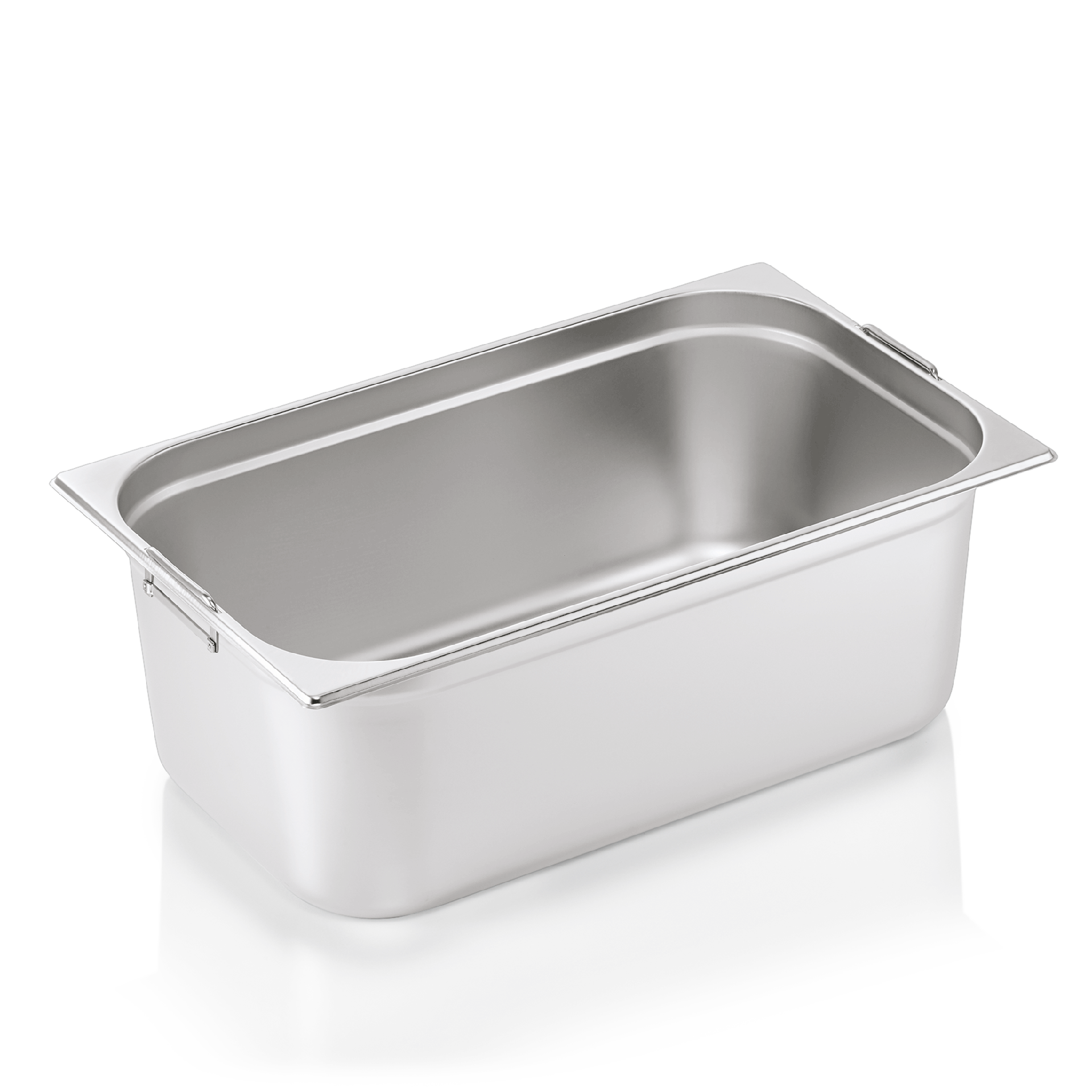 Recipiente GN 1/1, con asas, CNS - 20 cm (serie GN CORE)