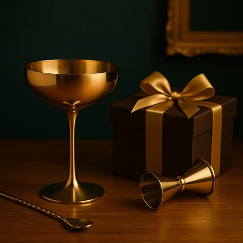 Des cadeaux au look doré