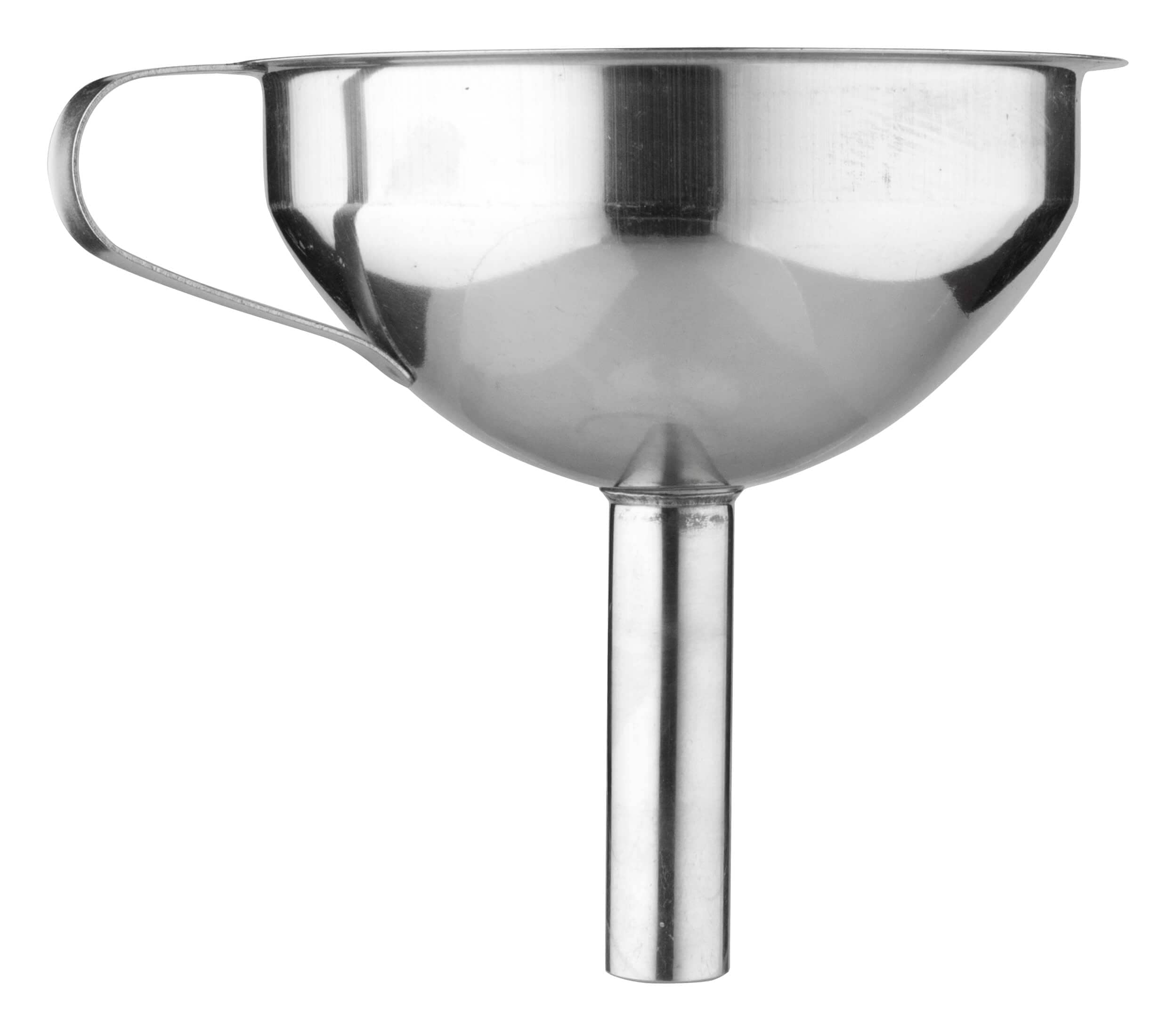 Embudo para botellas con filtro - Acero inoxidable
