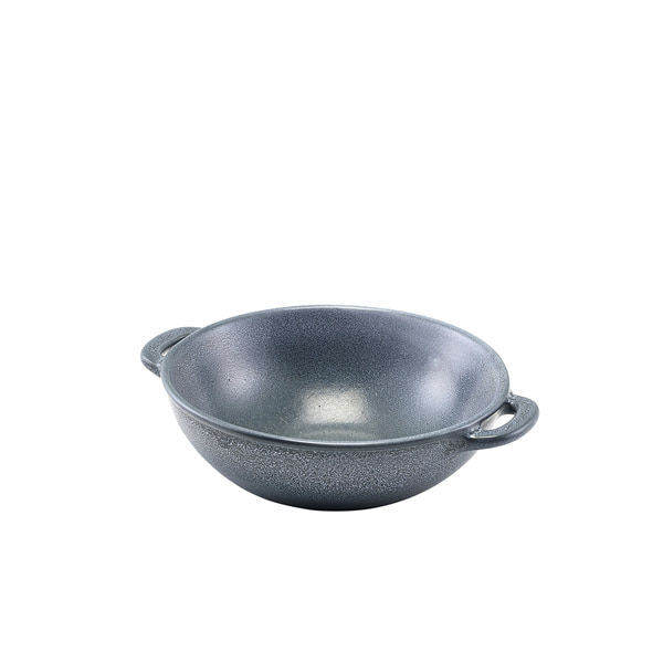 Balti-Schale Forge Steingut graphitgrau – 15 cm (6 Stk.)