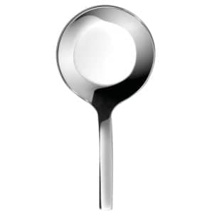 Cuchara de degustación redonda, acero inoxidable - 9,0 cm (12 uds)