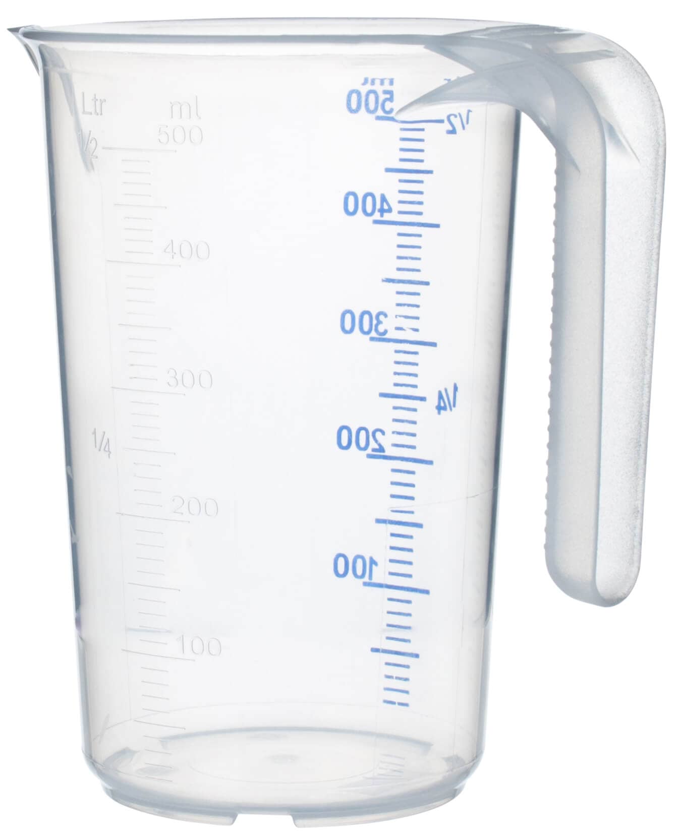 Measuring cup, stackable, PP - scale up to 500ml