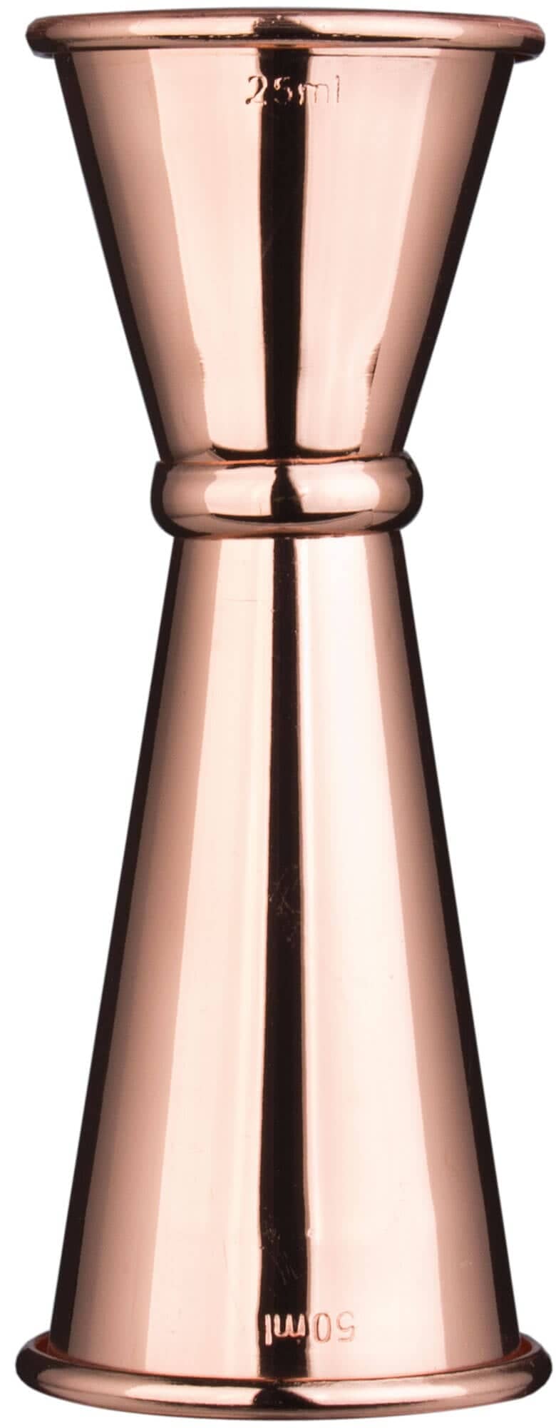 Barmaß/ Jigger kupferfarben - Edelstahl (25/50ml)
