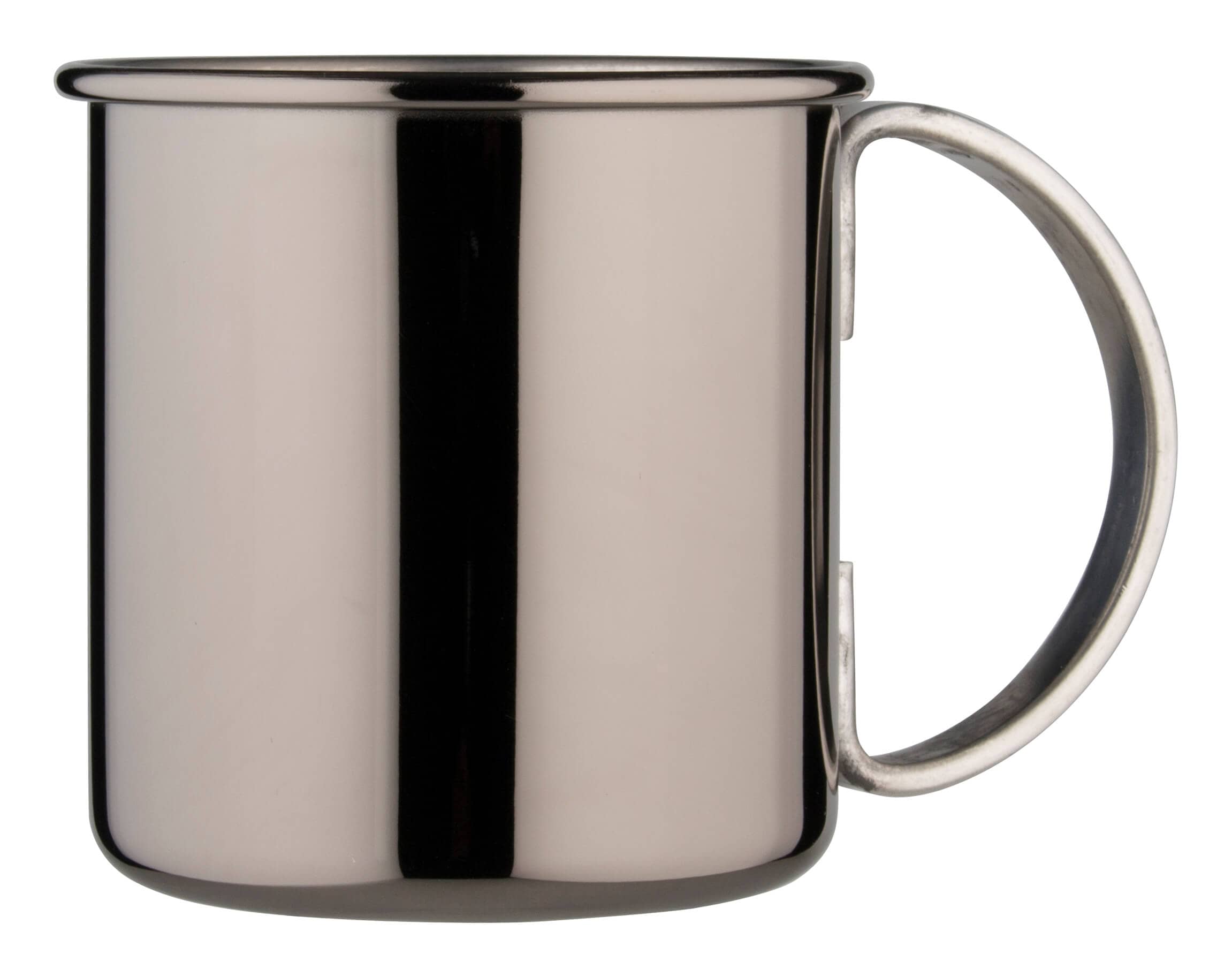 Gobelet en acier inoxydable Moscow Mule, gunmetal black - 500ml