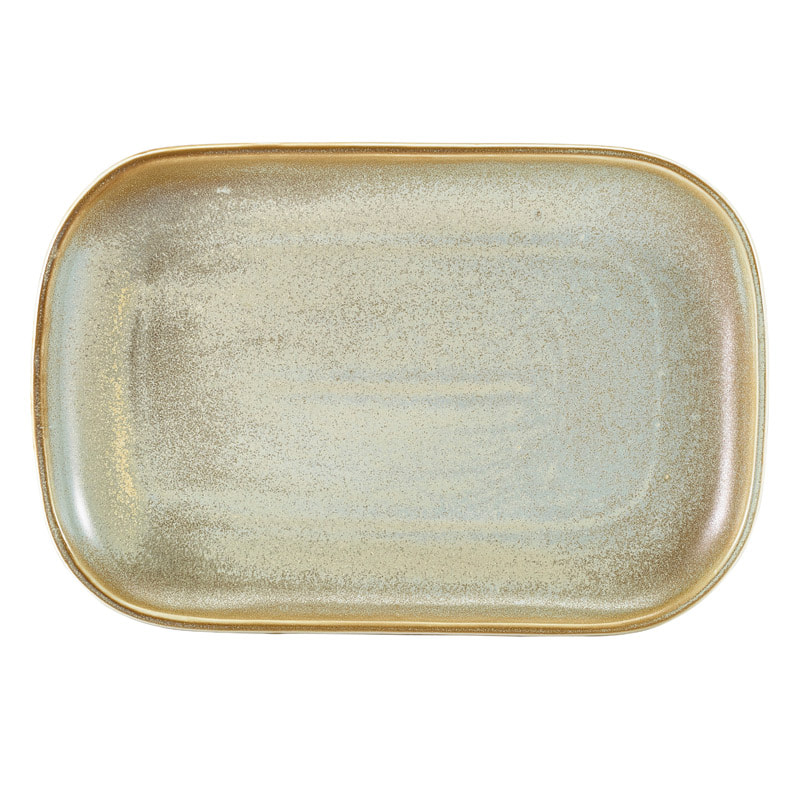 Assiette rectangulaire Terra Matt Grey – 29 × 19,5 cm (6 pcs)