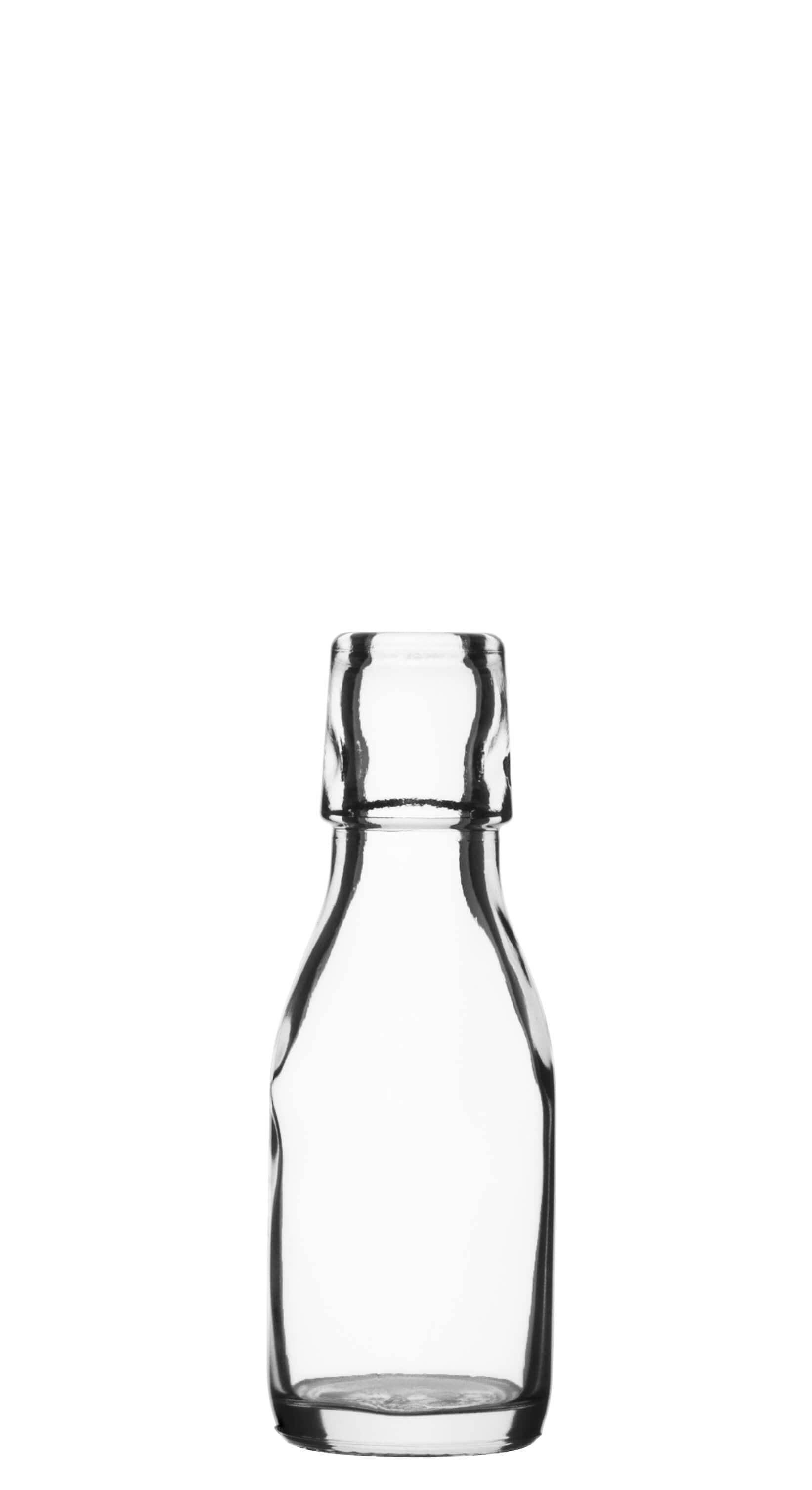 Botella con tapón de chasquido - 100 ml