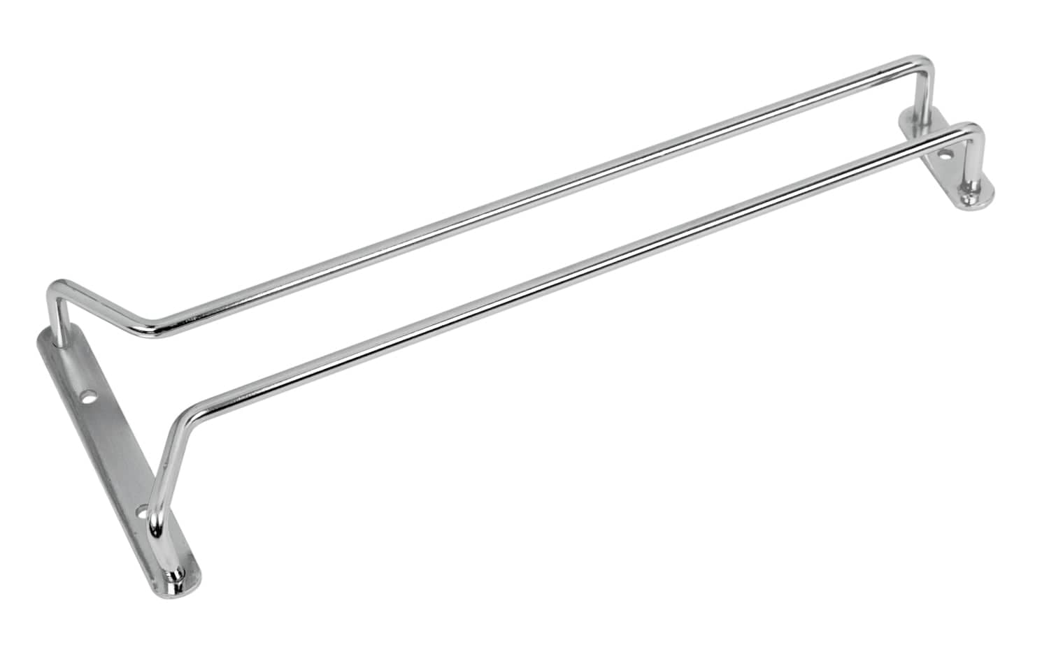 Glass holder chrome-plated - several lengths