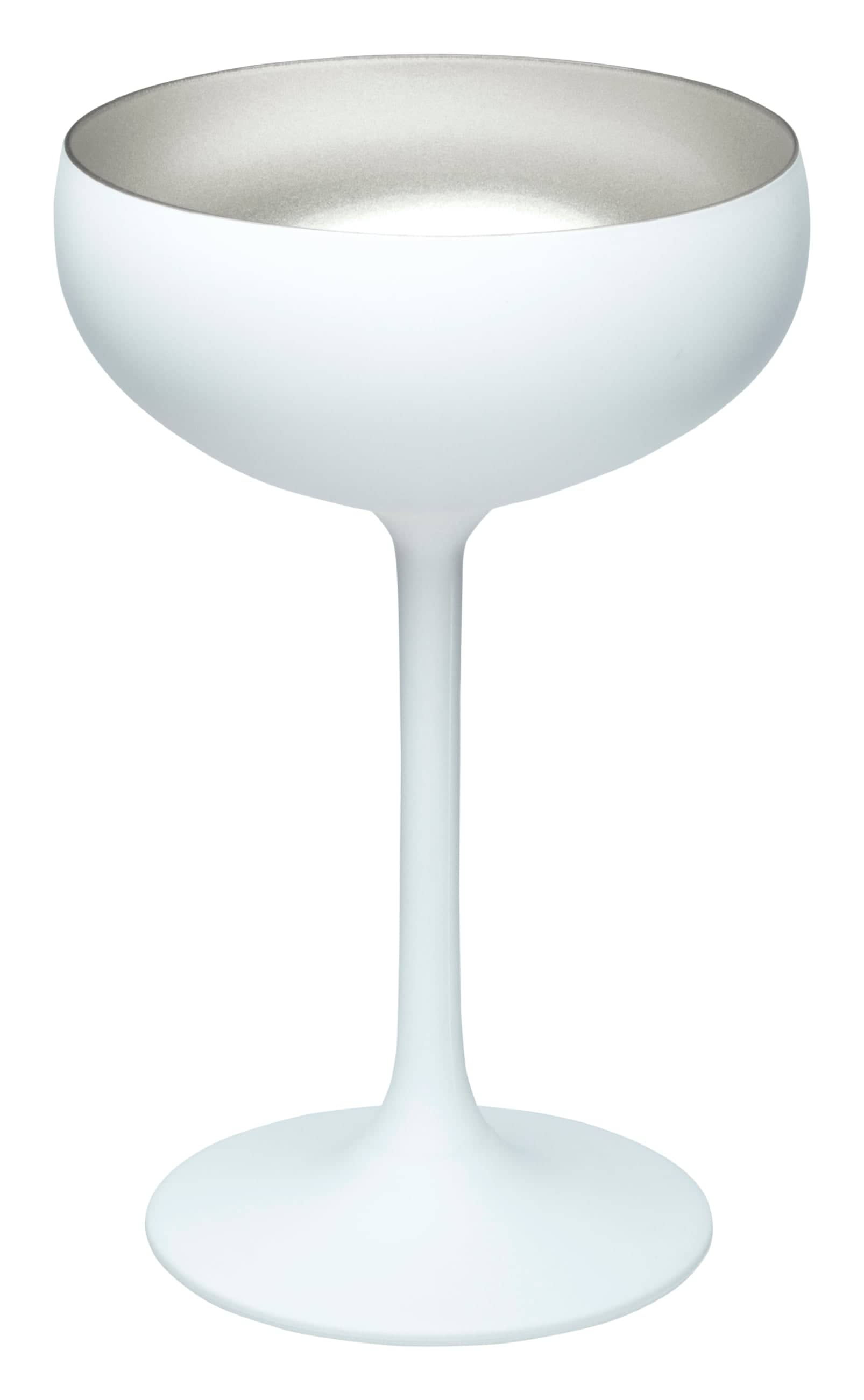 Coupe à cocktail, blanc/argenté mat, Elements Stölzle - 230ml