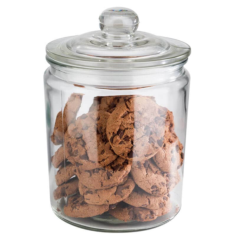 Classic storage jar with glass lid and seal - 2.0 l